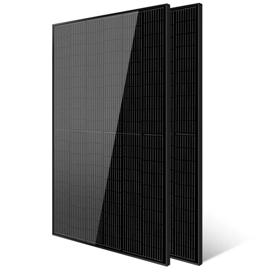 370w Mono Black PERC Solar Panel (2 Pack)