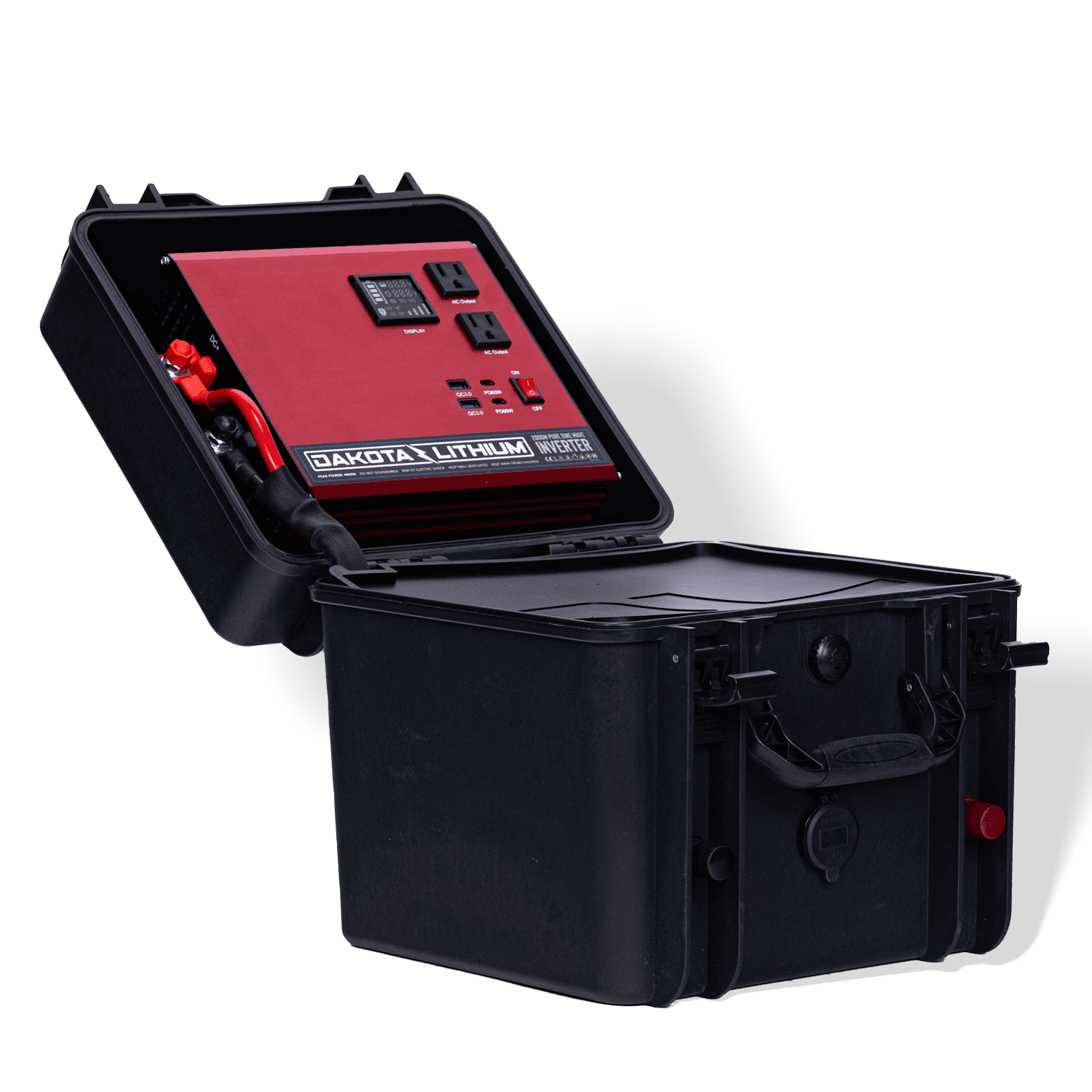 Powerbox+ 135 Waterproof Solar Generator, 12V 135Ah DL+ 1,000CCA Battery Included