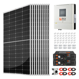 2500W 48VDC-120VAC Complete Solar Kit