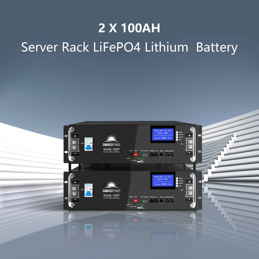 Off-Grid Solar Kit 8000W 48VDC 120V/240V LifePo4 10.24KWH-20.48KWH Lithium Battery (200ah) 8 Solar Panels