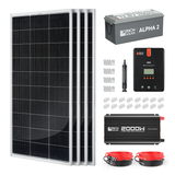 800 Watt 12v Complete Solar Kit
