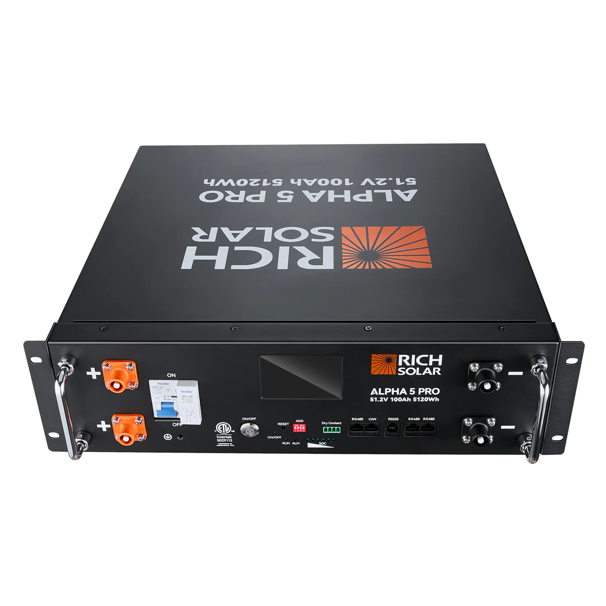ALPHA 5 PRO | 51.2V 100Ah LiFePO4 Battery | Premium 48V Server Rack Lithium Battery