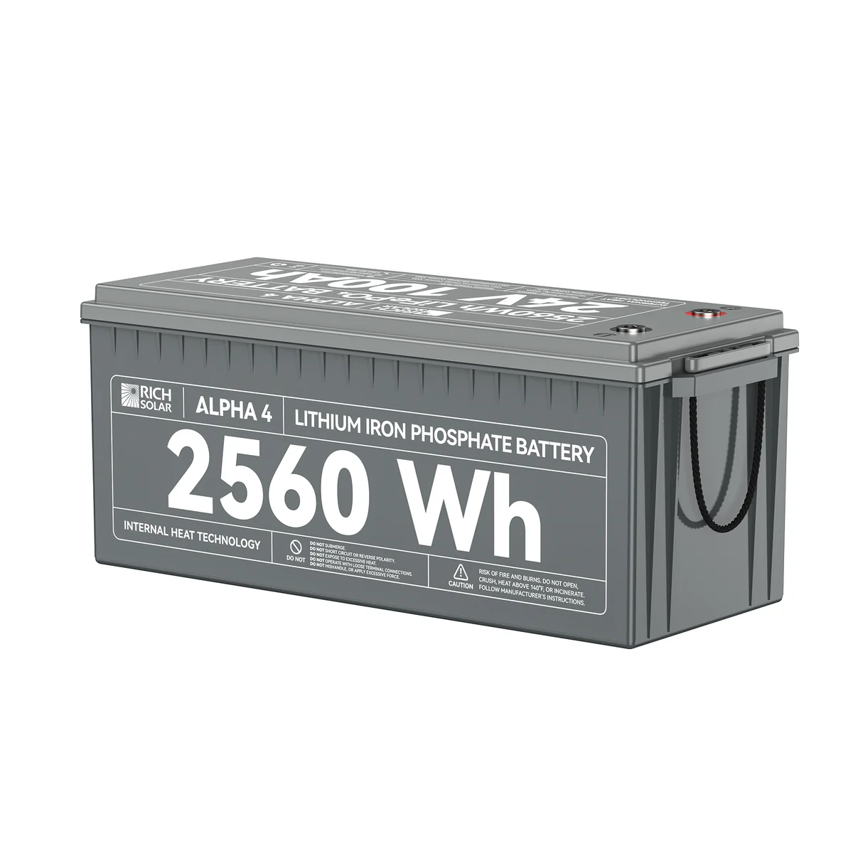 ALPHA 4 | 24V 100Ah LiFePO4 Battery | Powerful 24V Lithium