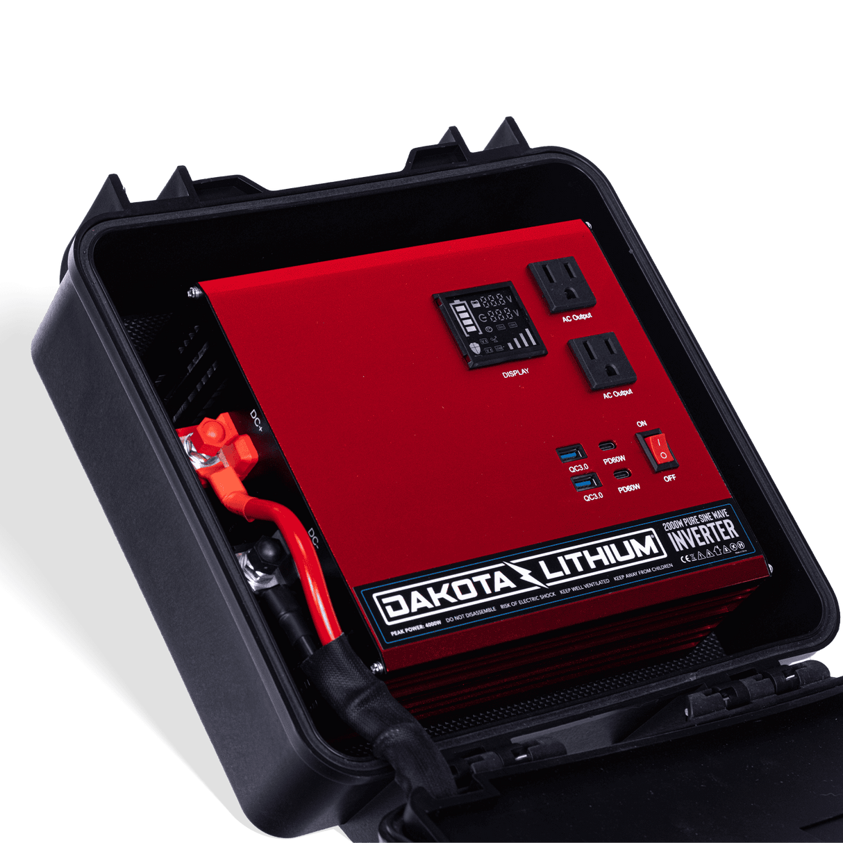 Powerbox+ 135 Waterproof Solar Generator, 12V 135Ah DL+ 1,000CCA Battery Included