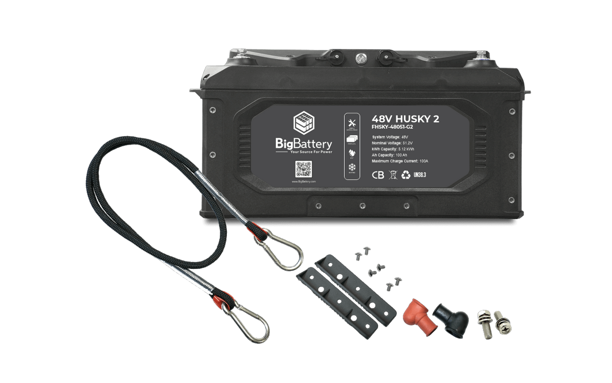 Off Grid Kit - 3000w with two 48V HUSKY 2 batteries (200ah total)