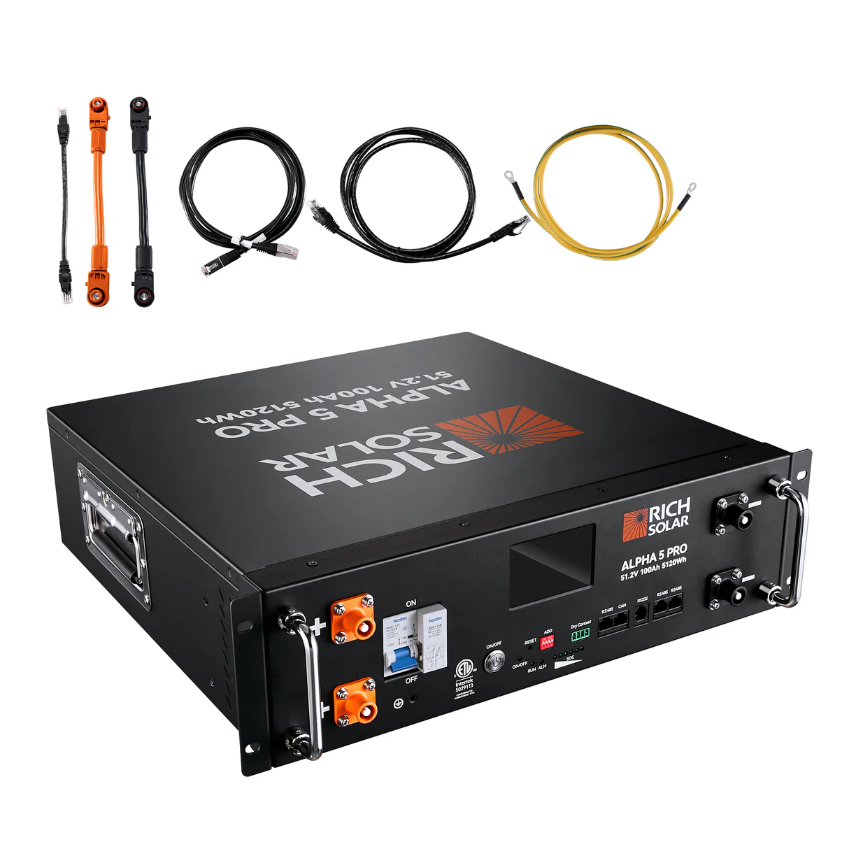 Complete Off-Grid Solar Kit RS-H6548 | 8000W PV Input 48V 120VAC Output + 6560(16x410) Watt Solar PV